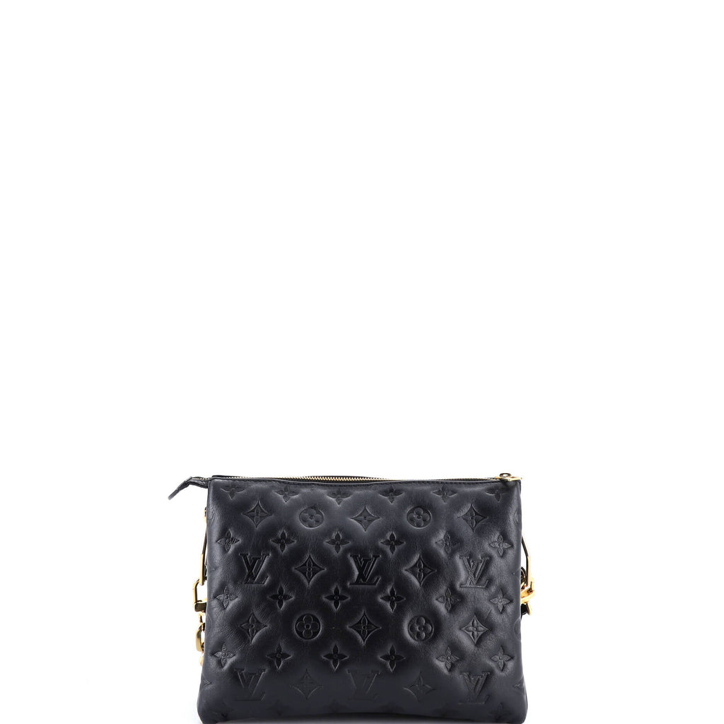 Coussin Bag Monogram Embossed Lambskin PM