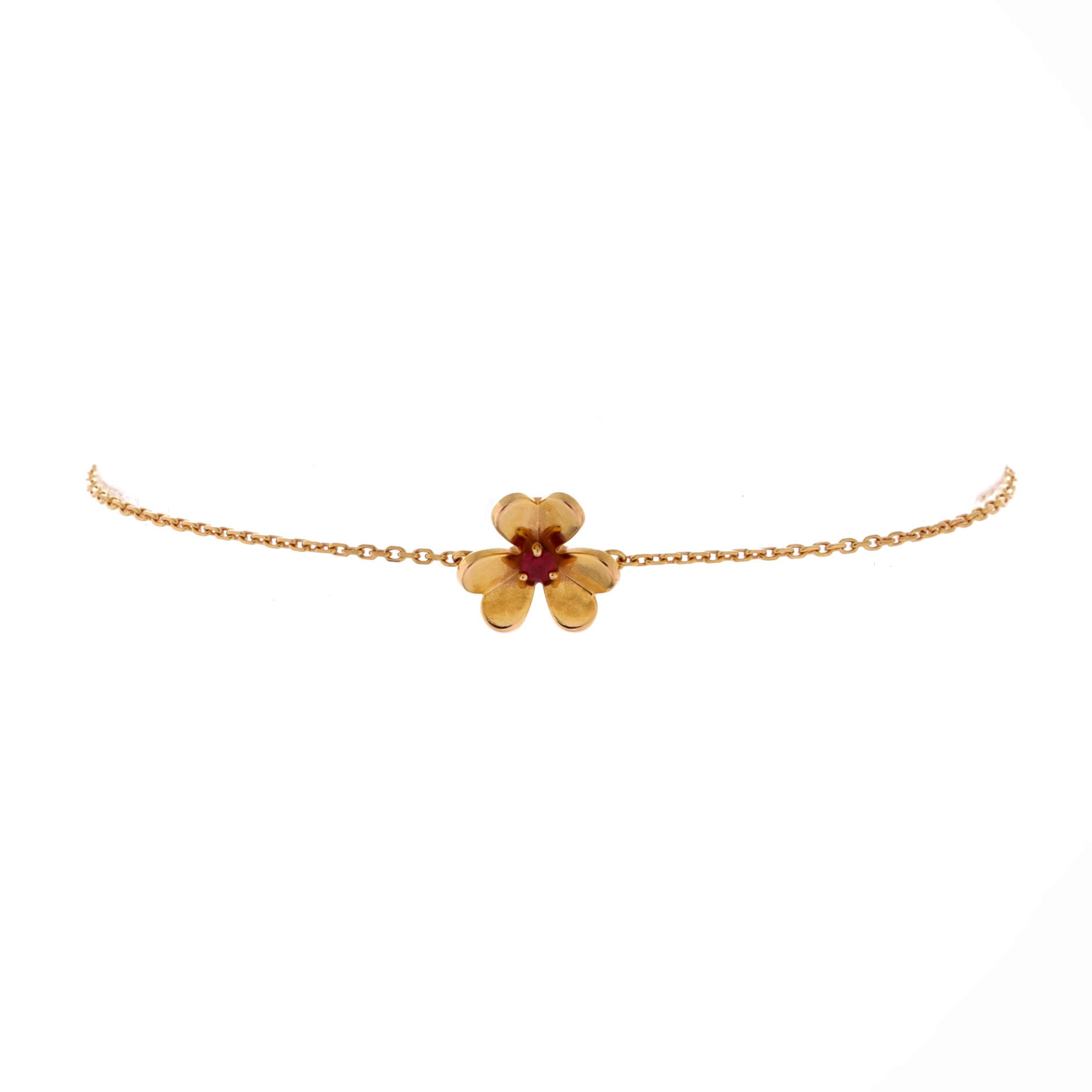 Frivole Bracelet 18K Rose Gold with Ruby Mini