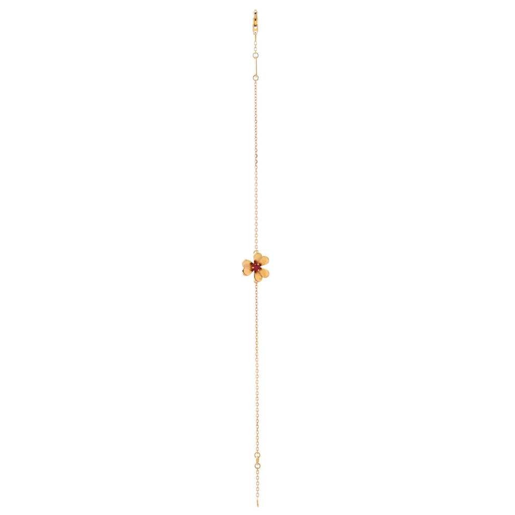 Frivole Bracelet 18K Rose Gold with Ruby Mini