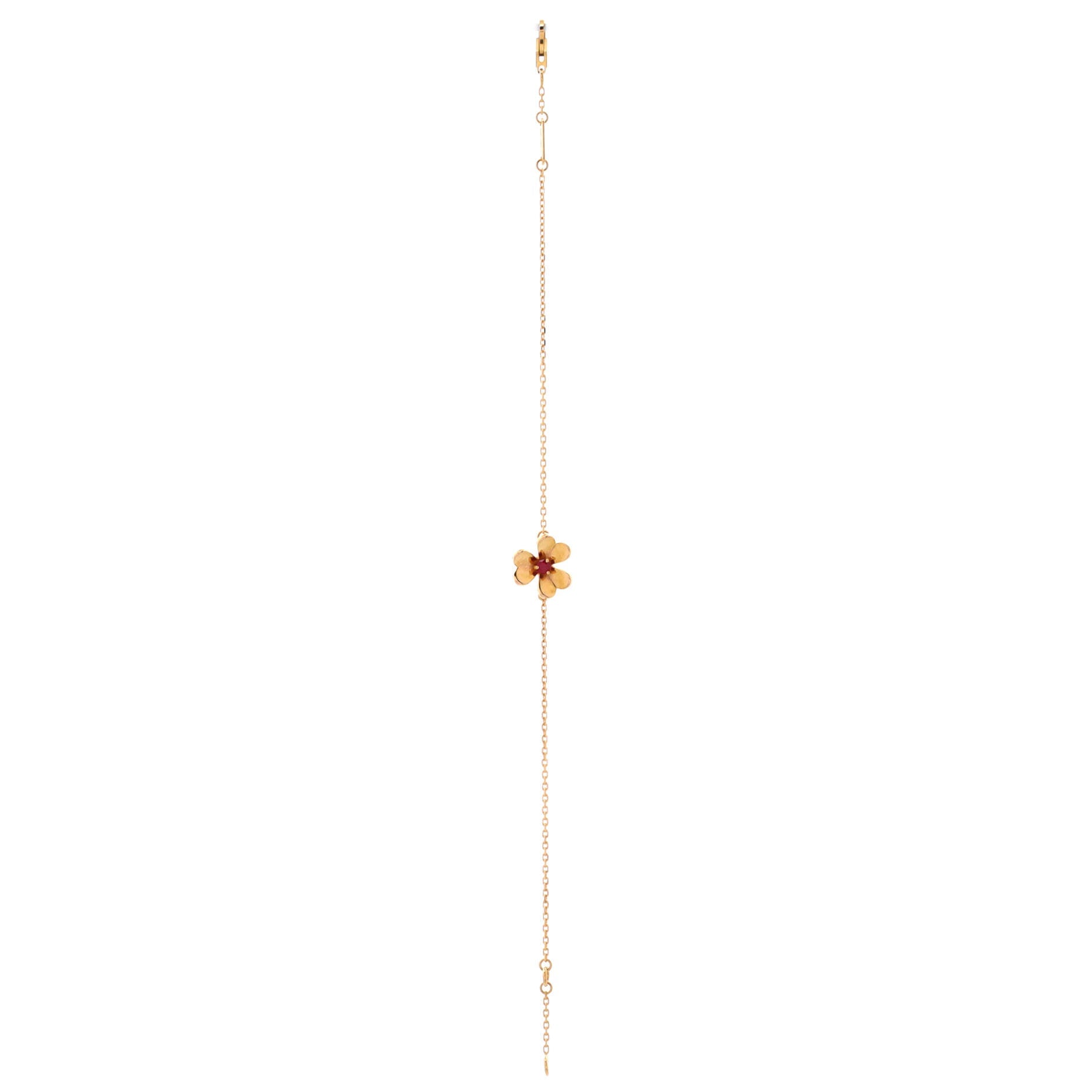 Frivole Bracelet 18K Rose Gold with Ruby Mini