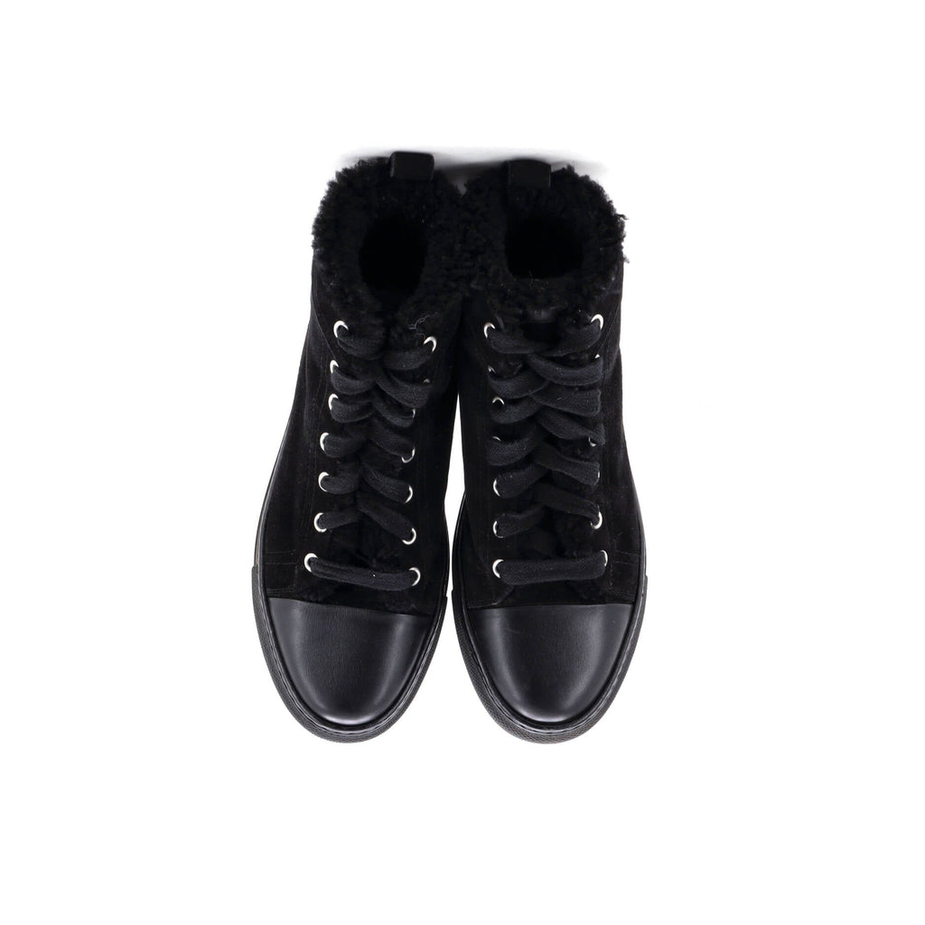 Women's Jimmy Sneakers Shearling and Suede