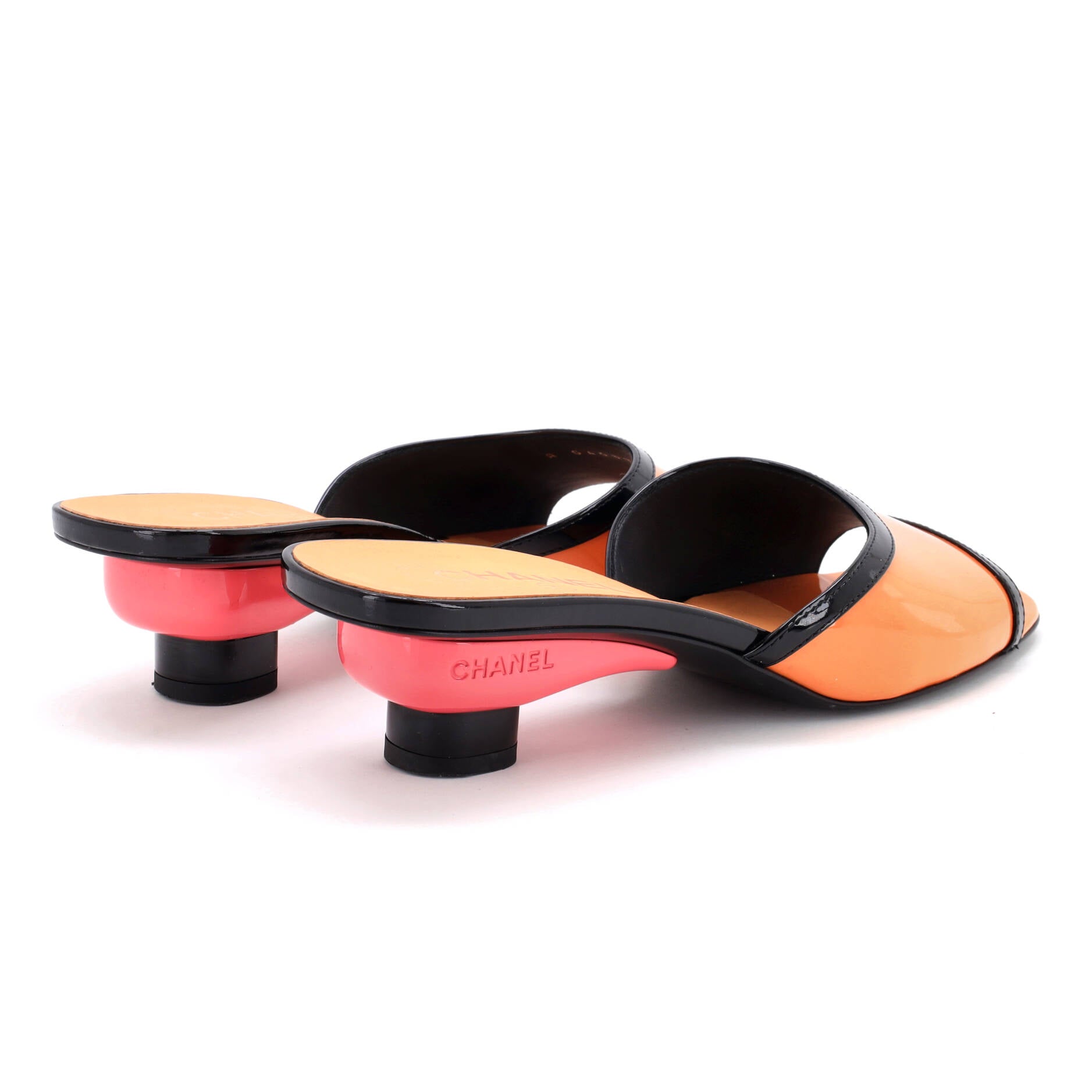 Women's CC Slide Heels Patent