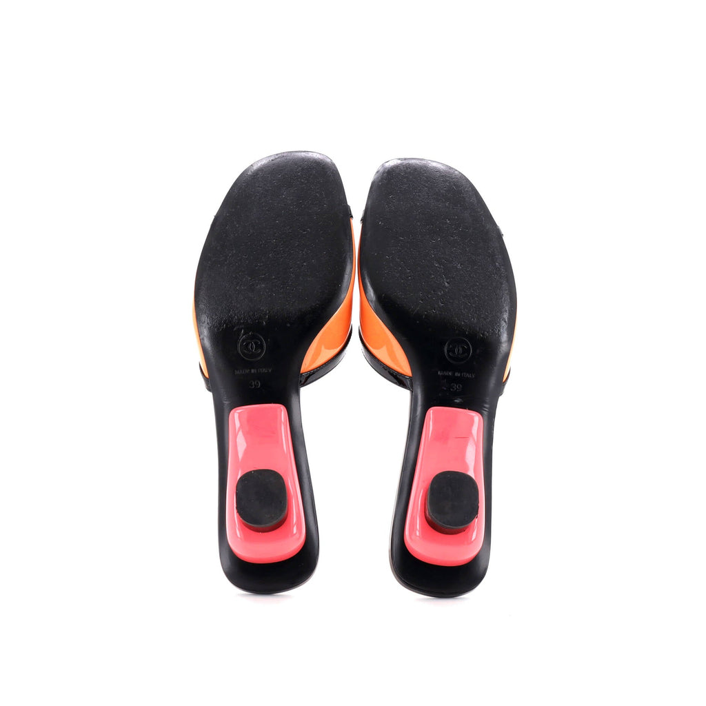Women's CC Slide Heels Patent