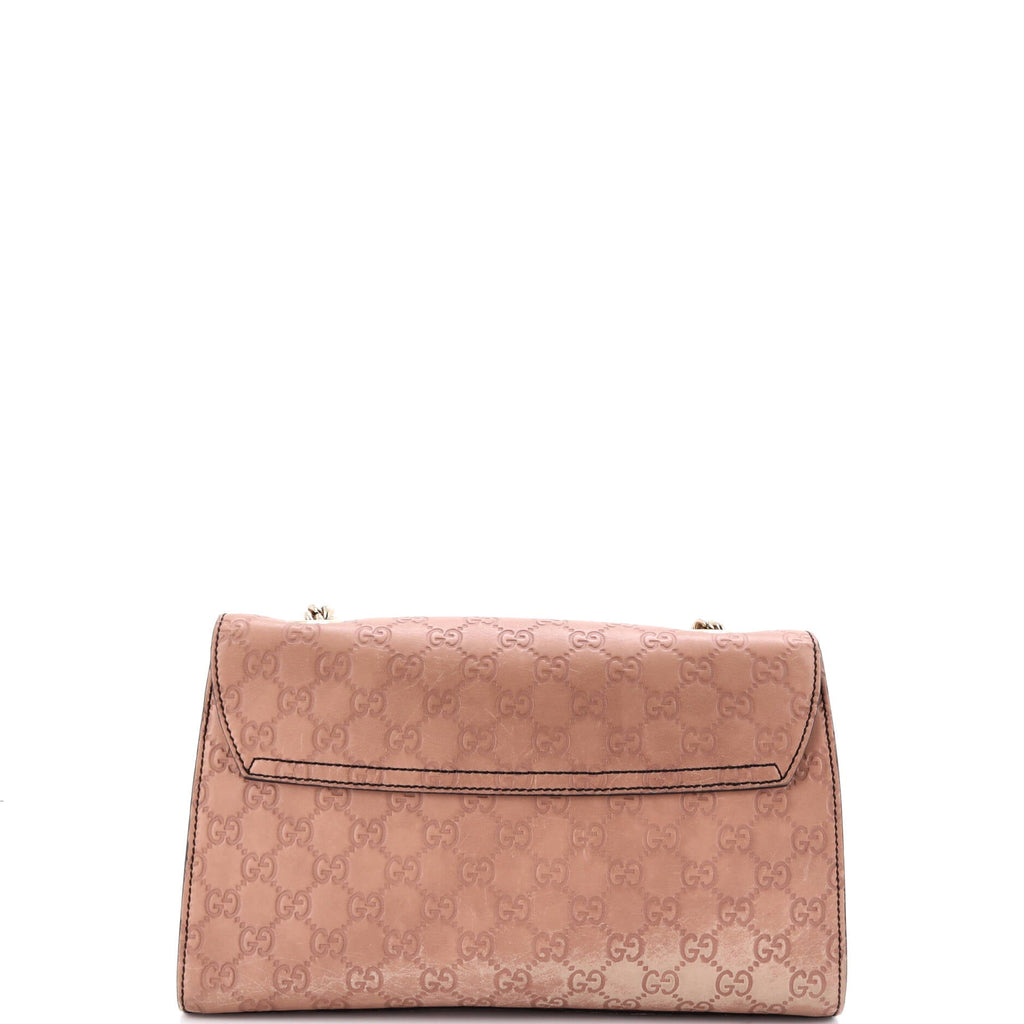 Emily Chain Flap Bag Guccissima Leather Medium