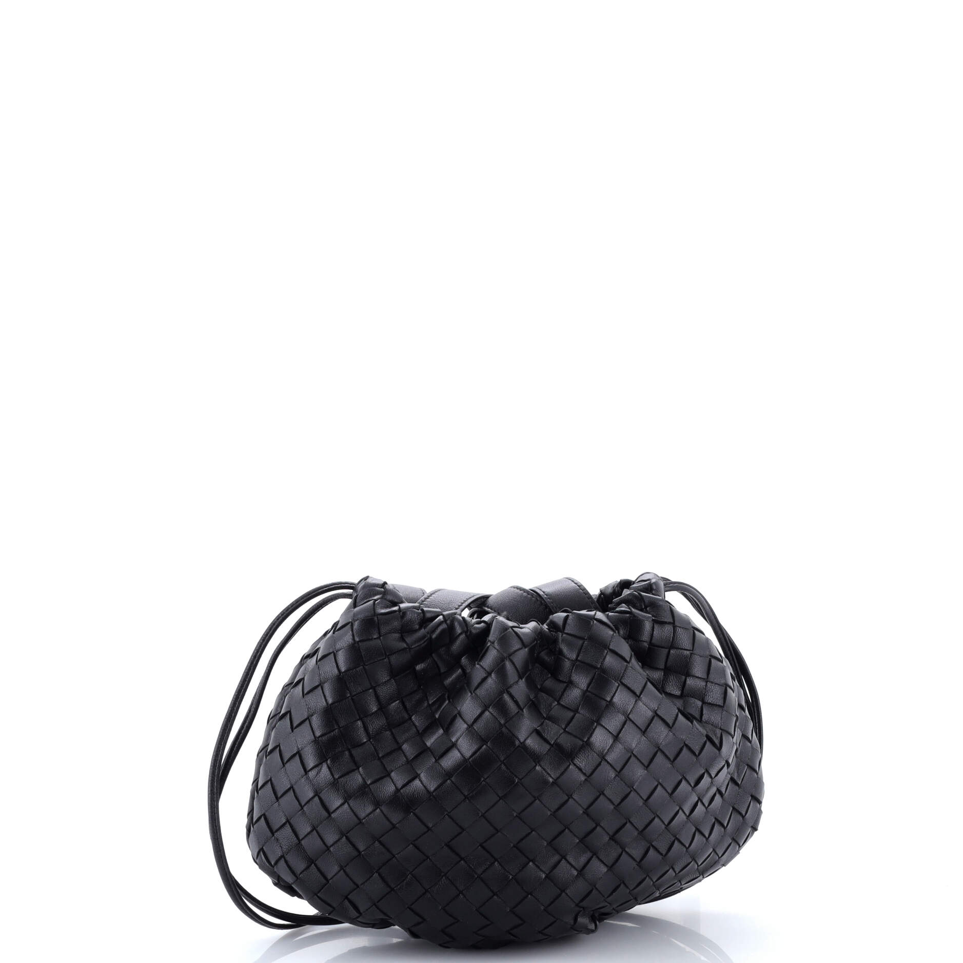 Bulb Shoulder Bag Intrecciato Nappa Mini