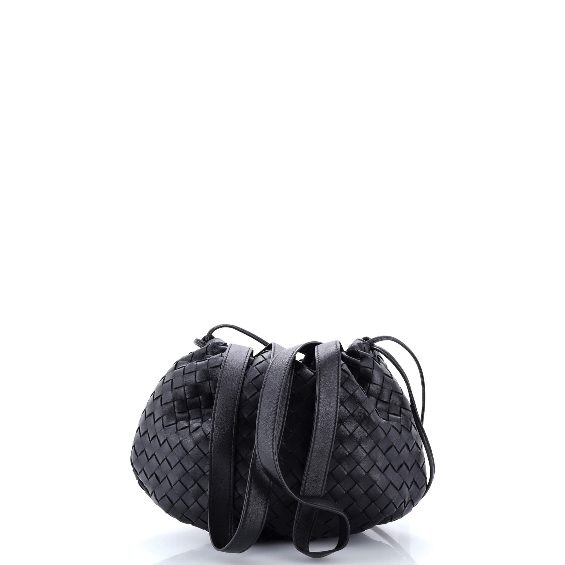 Bulb Shoulder Bag Intrecciato Nappa Mini