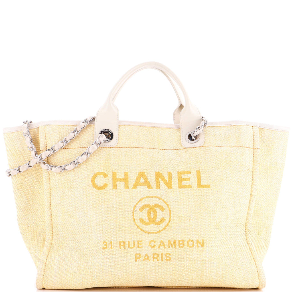 Deauville Tote Raffia Medium