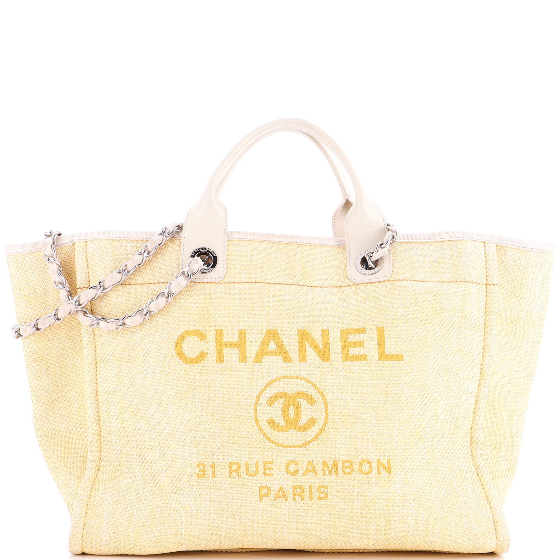 Deauville Tote Raffia Medium