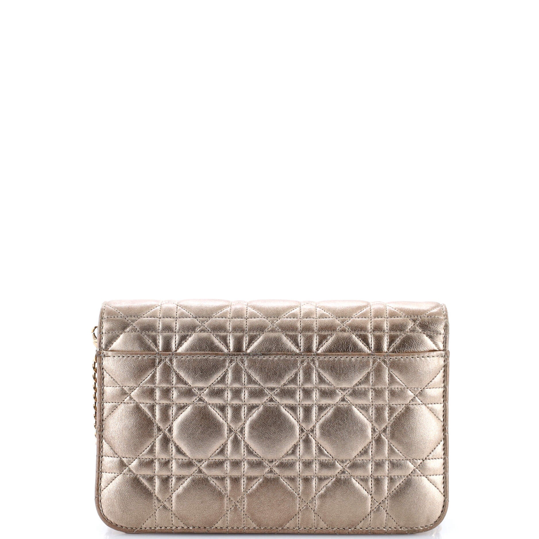 Miss Dior Promenade Pouch Cannage Quilt Lambskin Large