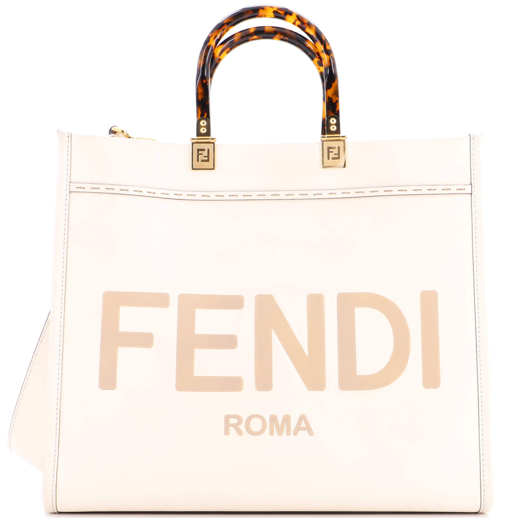 Sunshine Shopper Tote Leather Medium
