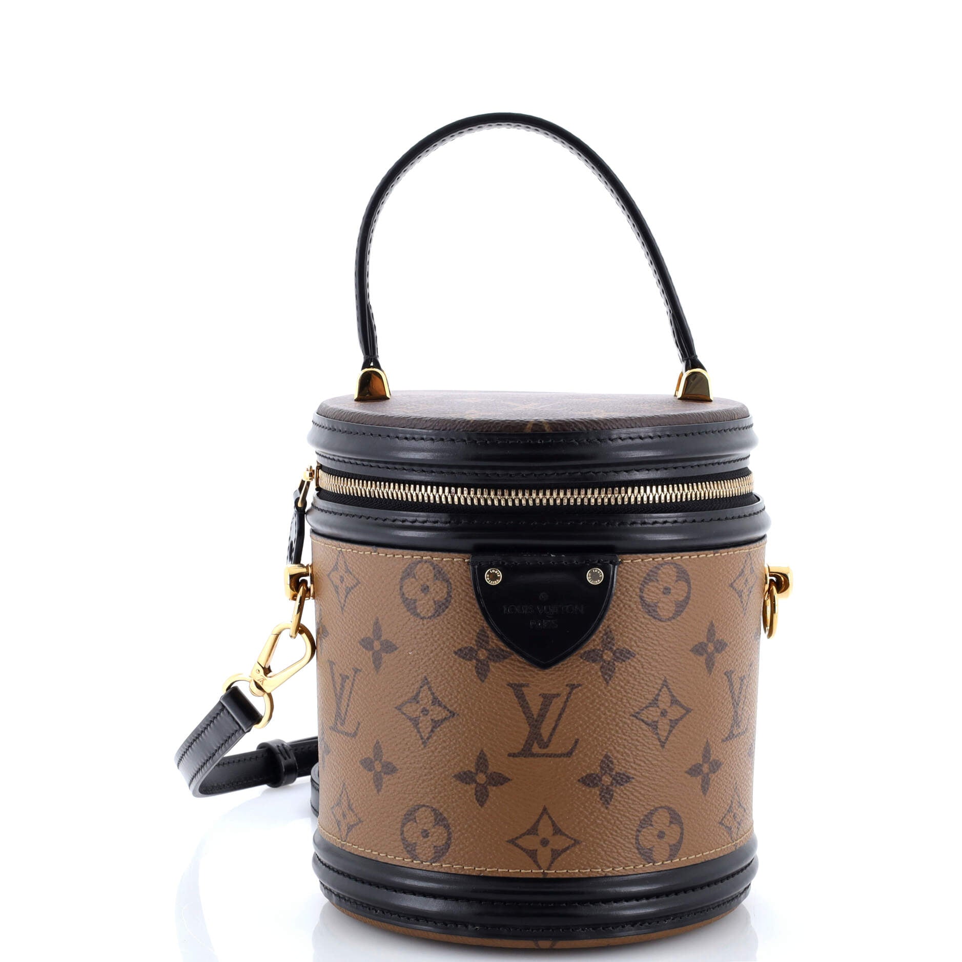 Cannes Handbag Reverse Monogram Canvas