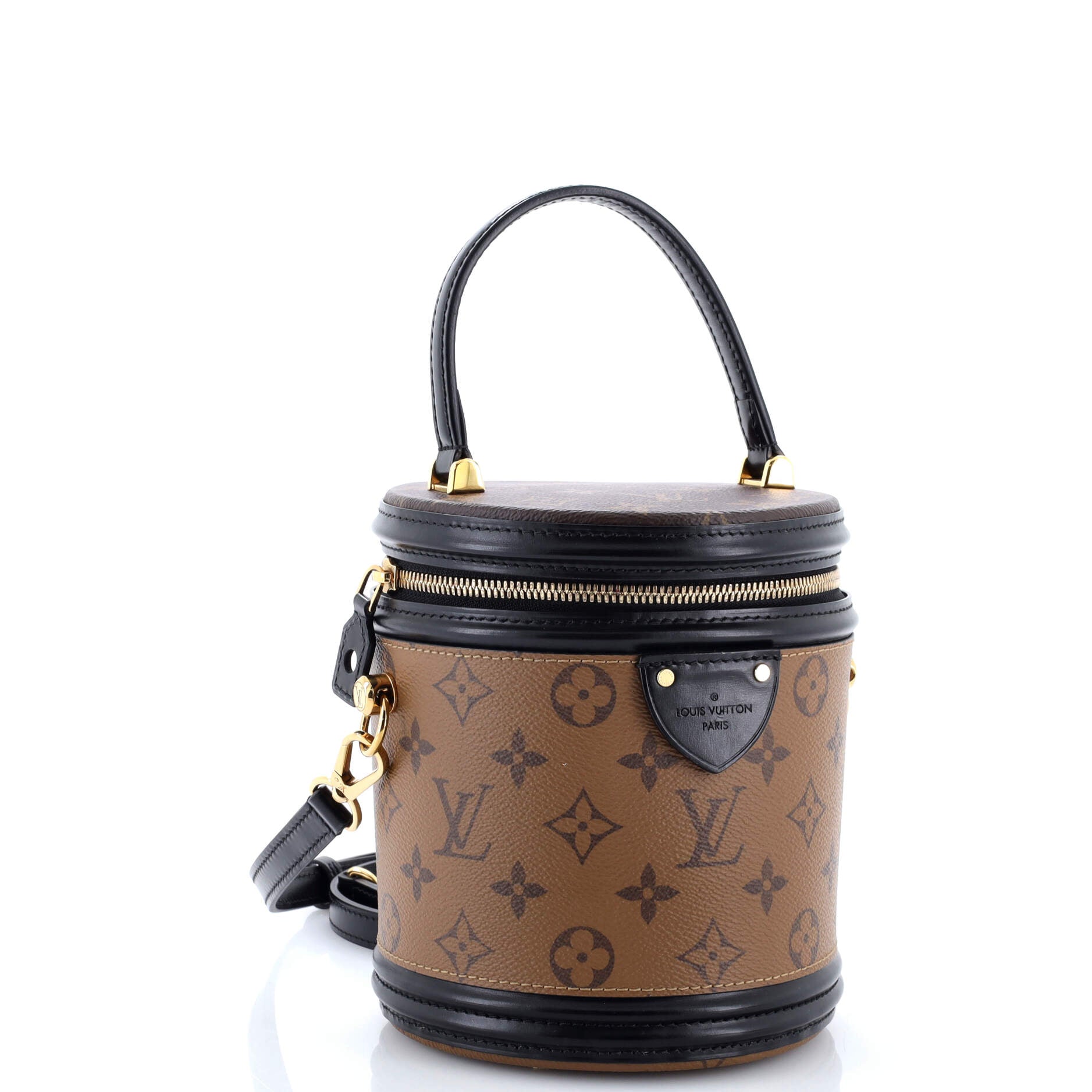 Cannes Handbag Reverse Monogram Canvas