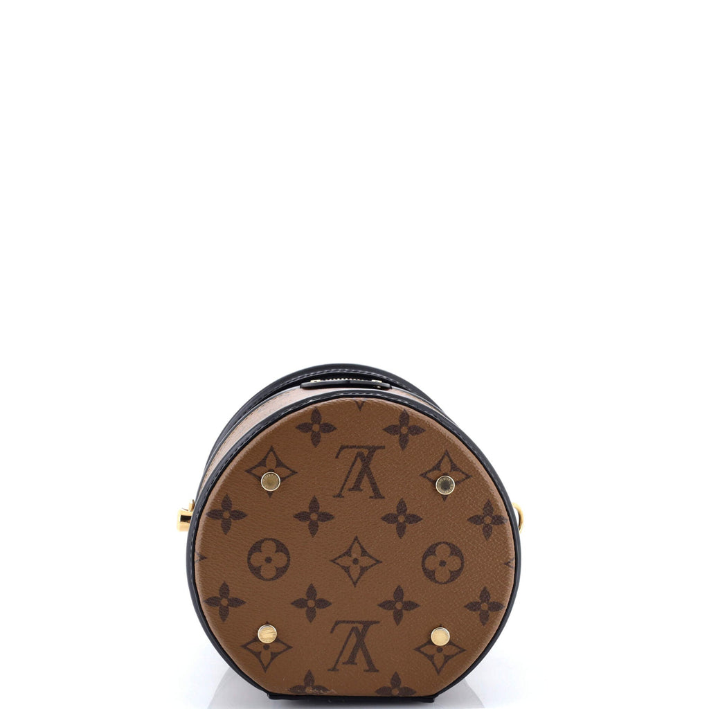 Cannes Handbag Reverse Monogram Canvas