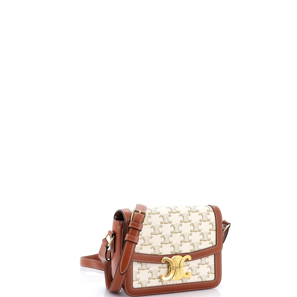 Triomphe Shoulder Bag Triomphe Coated Canvas Teen
