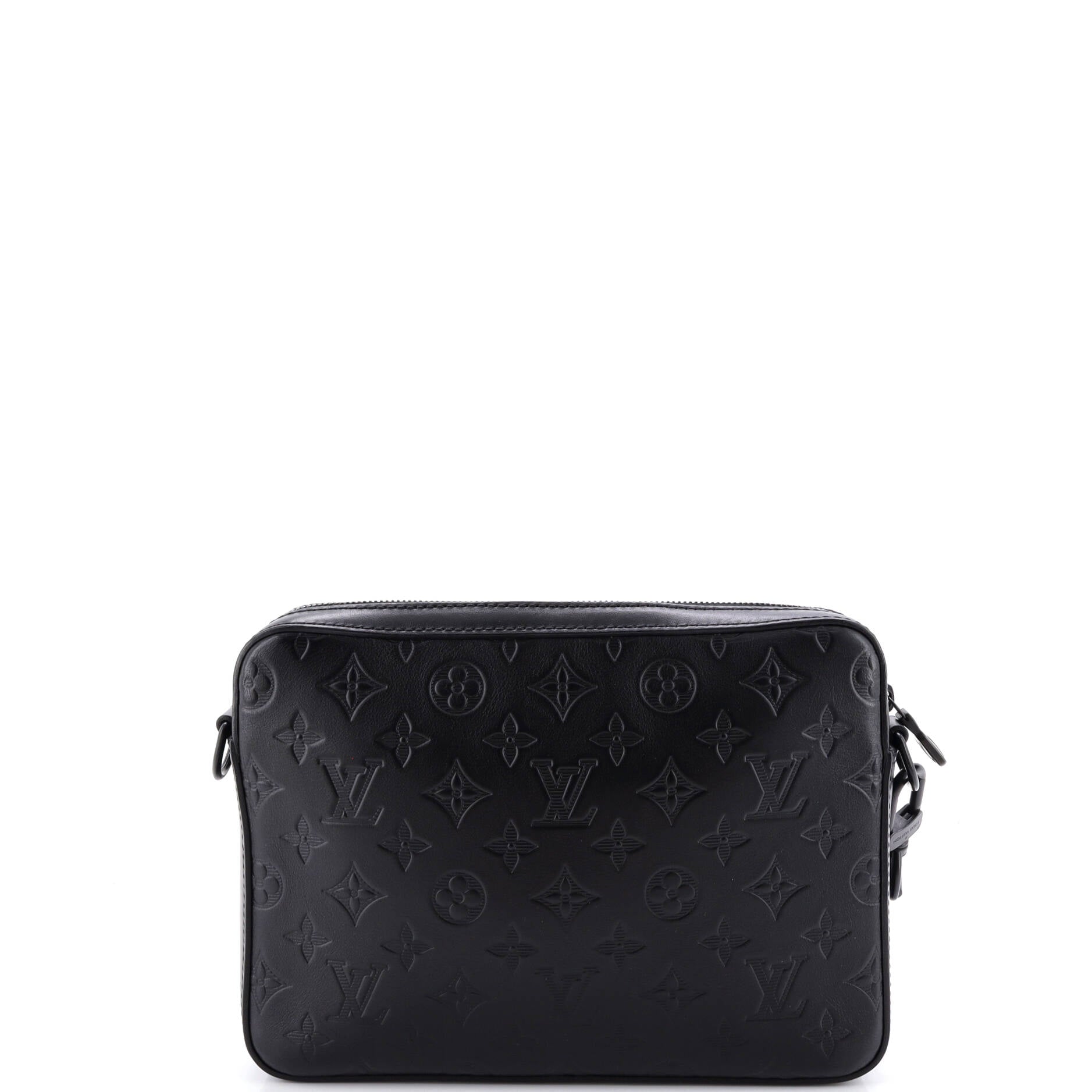 Duo Messenger Bag Monogram Shadow Leather