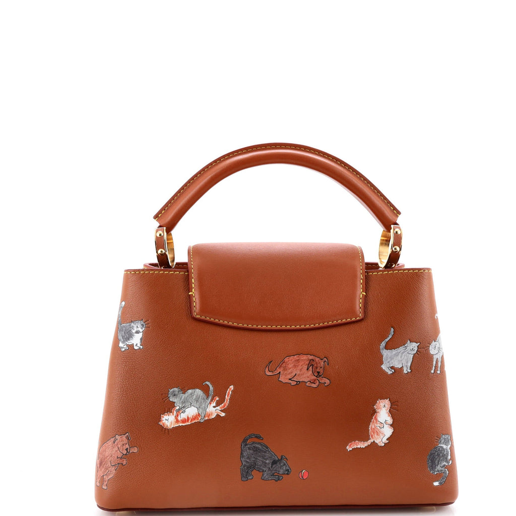 Capucines Bag Limited Edition Grace Coddington Catogram Calfskin BB