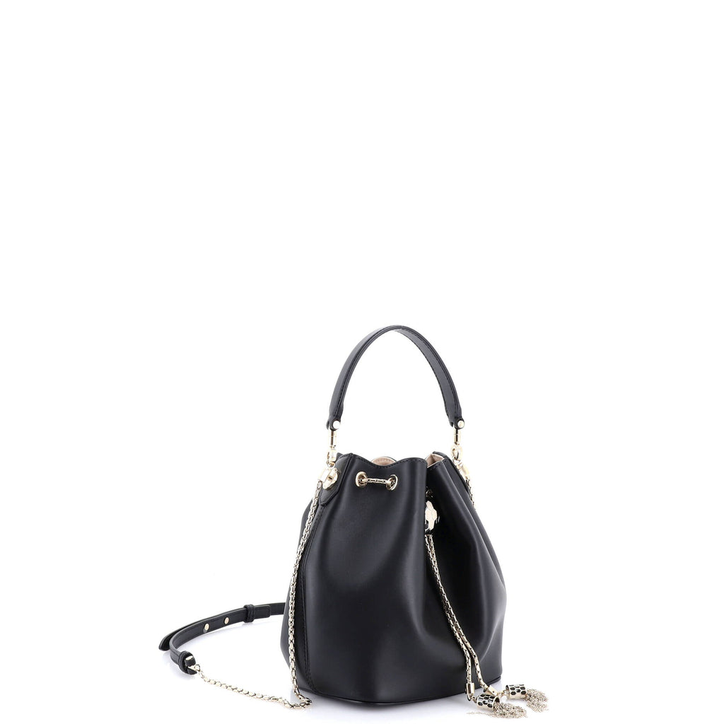 Serpenti Forever Bucket Bag Leather