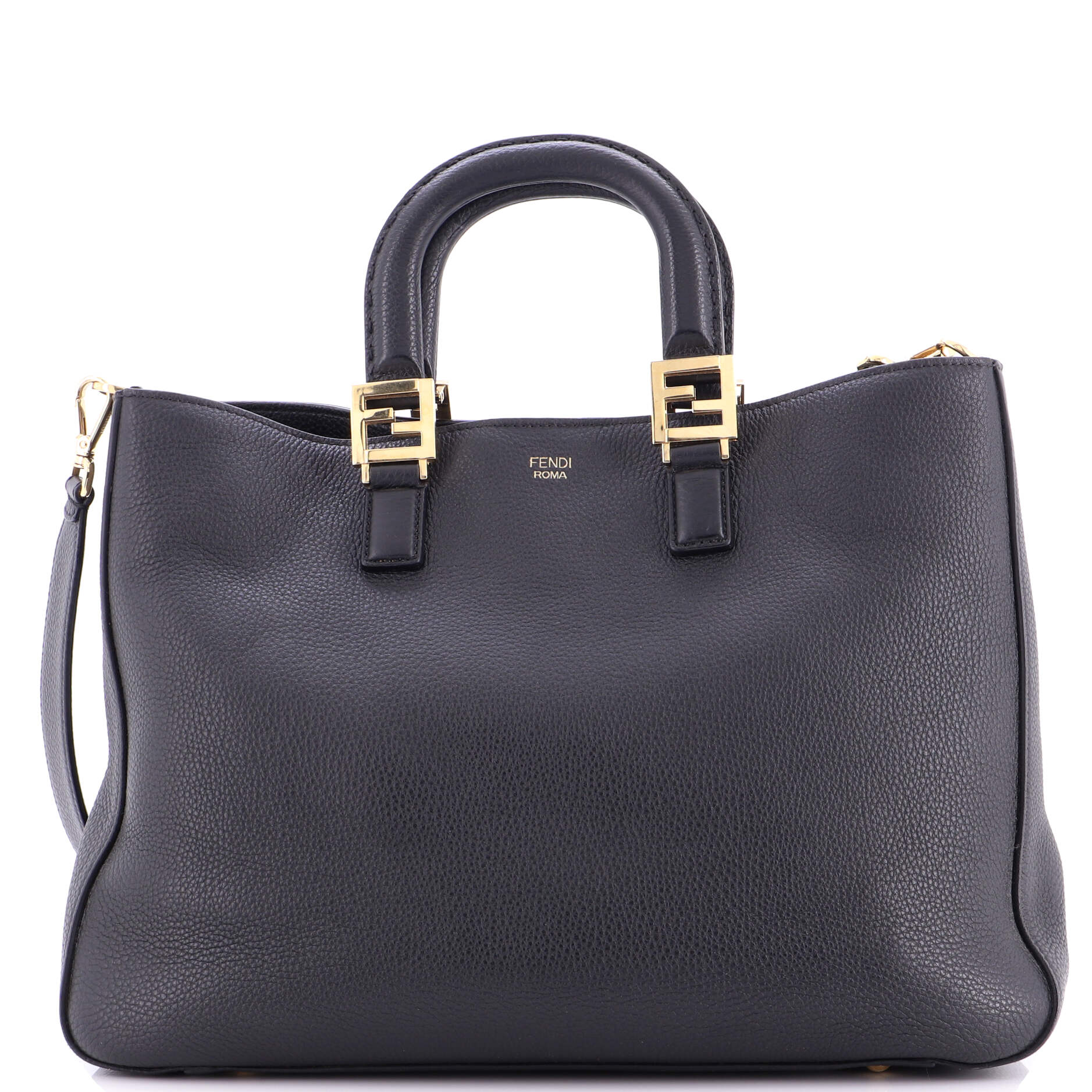 Selleria FF Handle Tote Leather Medium