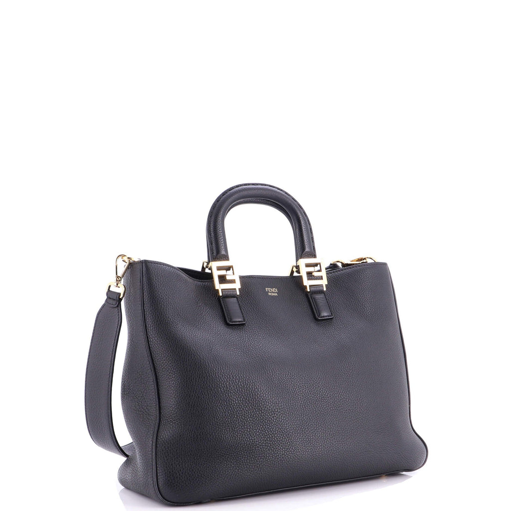 Selleria FF Handle Tote Leather Medium