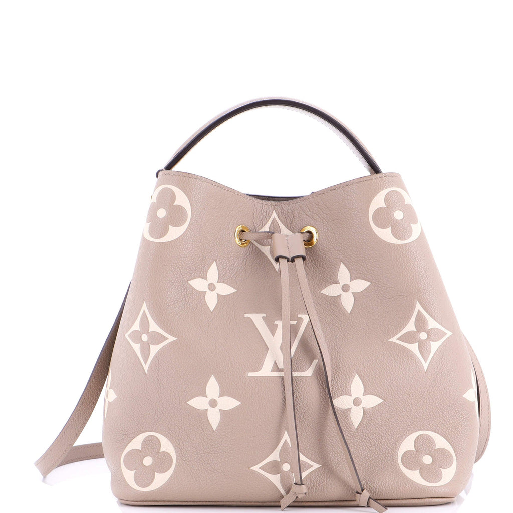 NeoNoe Handbag Bicolor Monogram Empreinte Giant MM