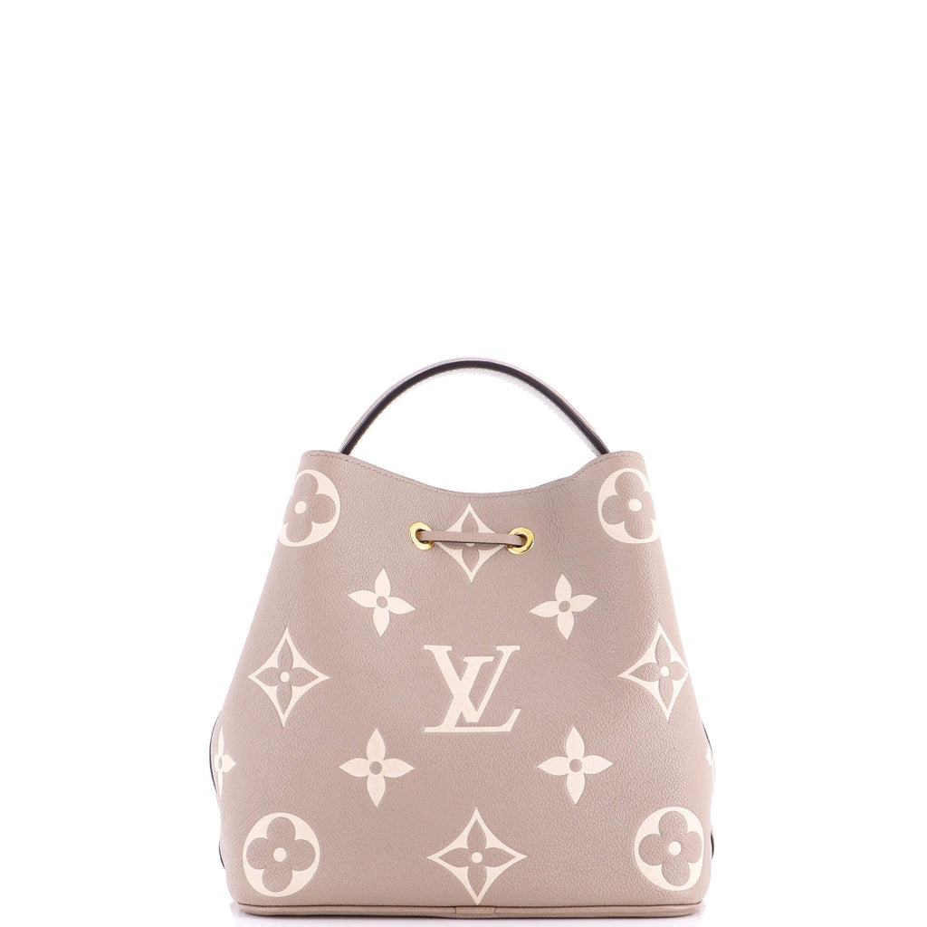 NeoNoe Handbag Bicolor Monogram Empreinte Giant MM