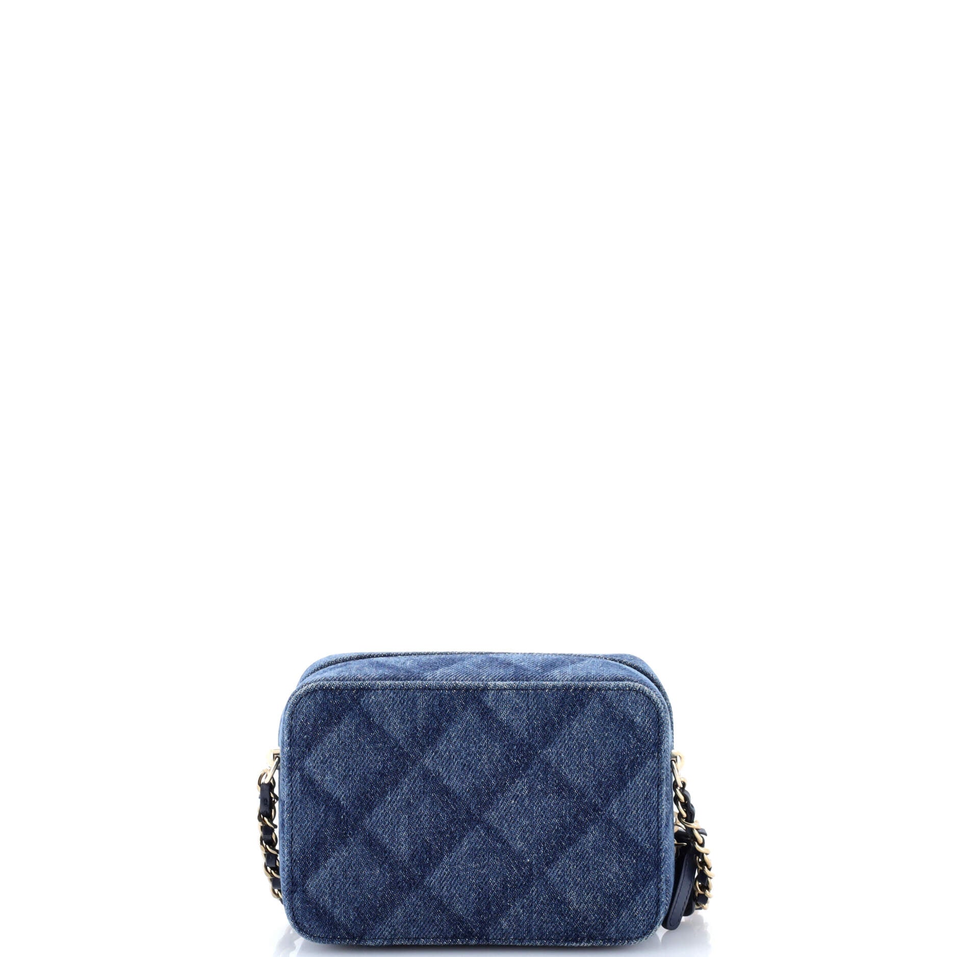 Camera Case Bag 3D Quilt Printed Denim