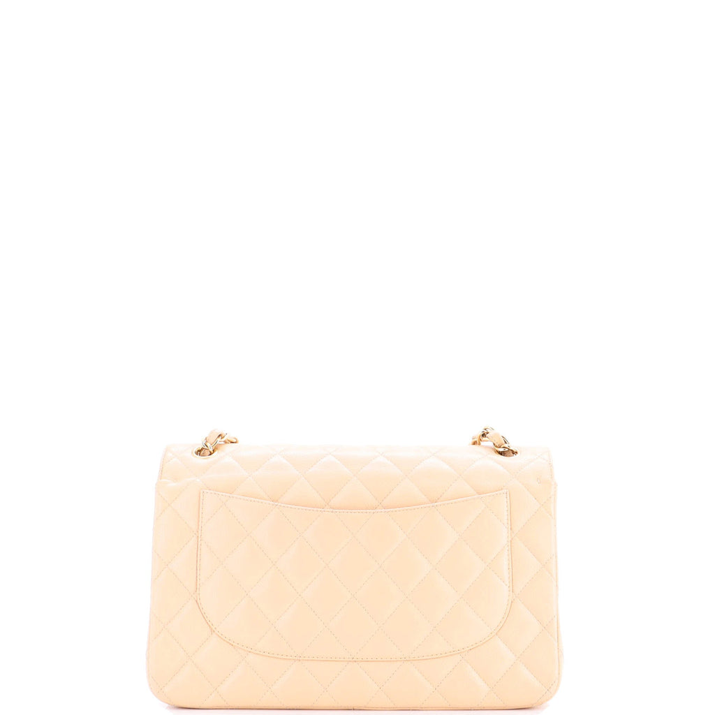 Classic Double Flap Bag Quilted Caviar Jumbo