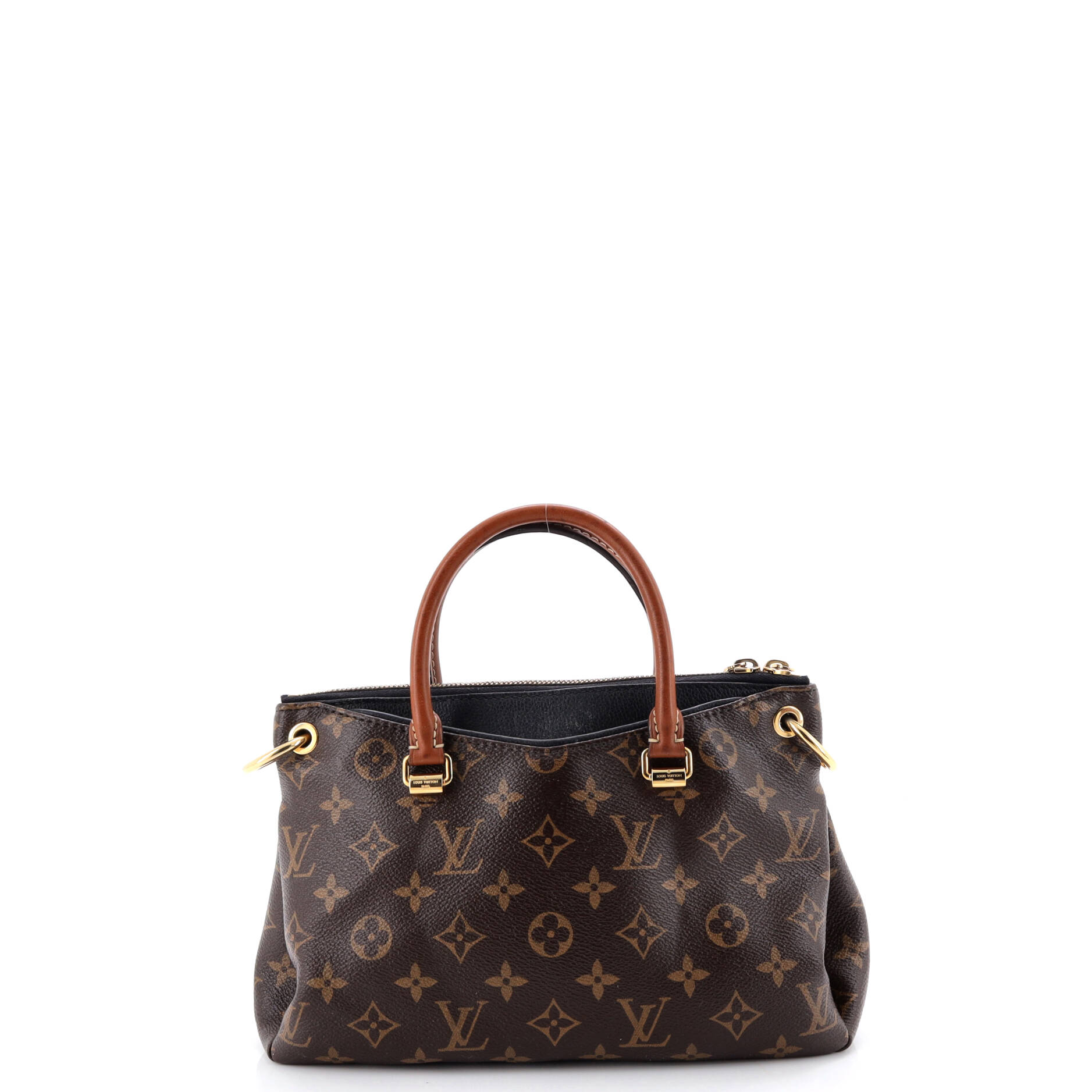 Pallas Tote Monogram Canvas with Leather BB