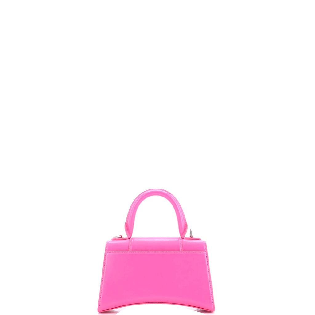 Hourglass Top Handle Bag Leather XS