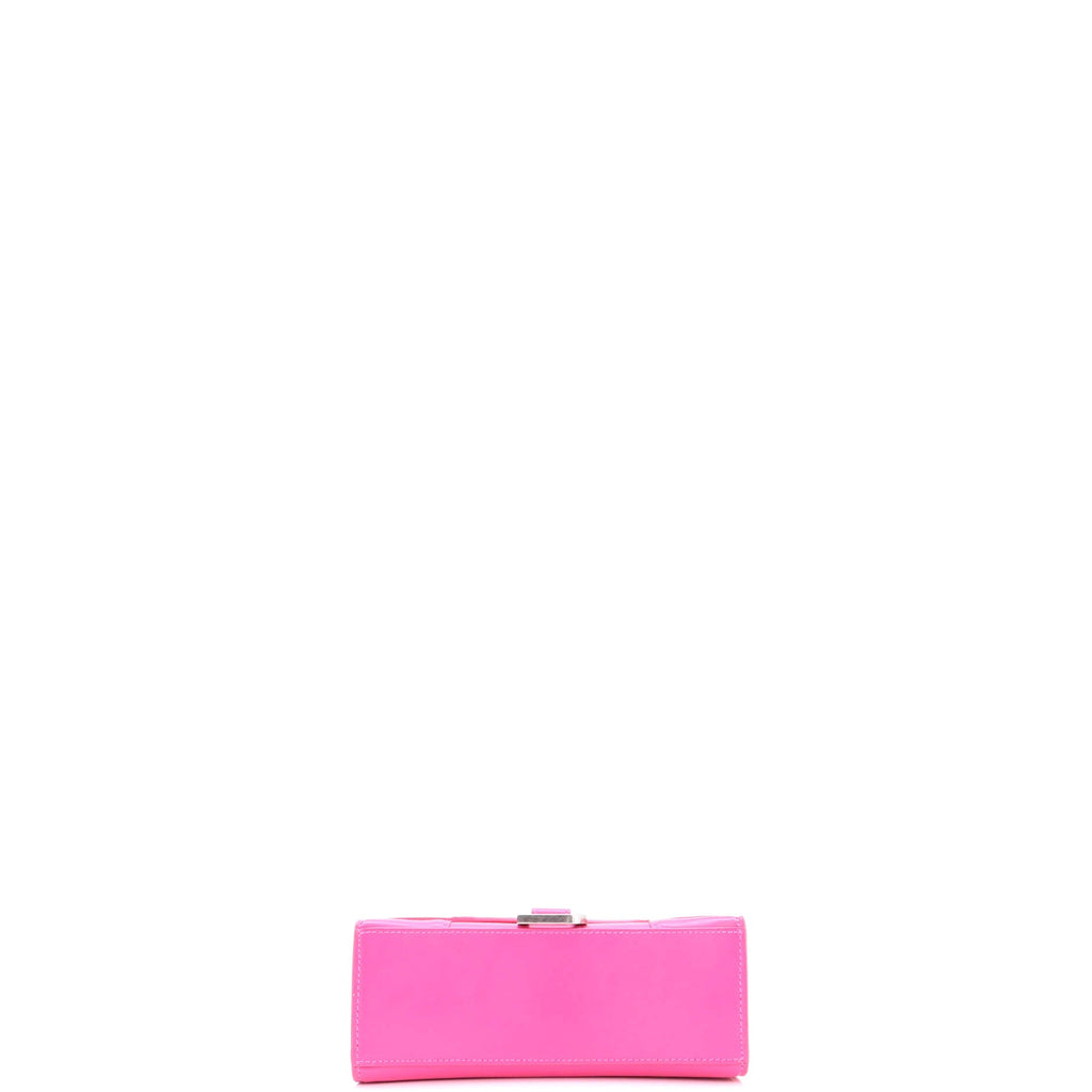 Hourglass Top Handle Bag Leather XS