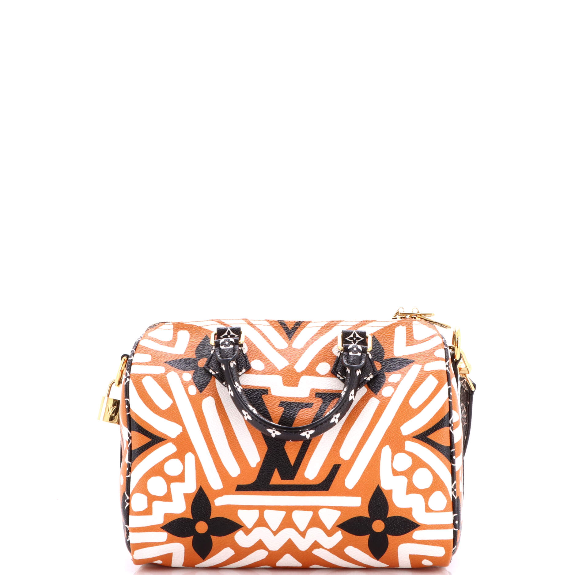 Speedy Bandouliere Bag Limited Edition Crafty Monogram Giant 25