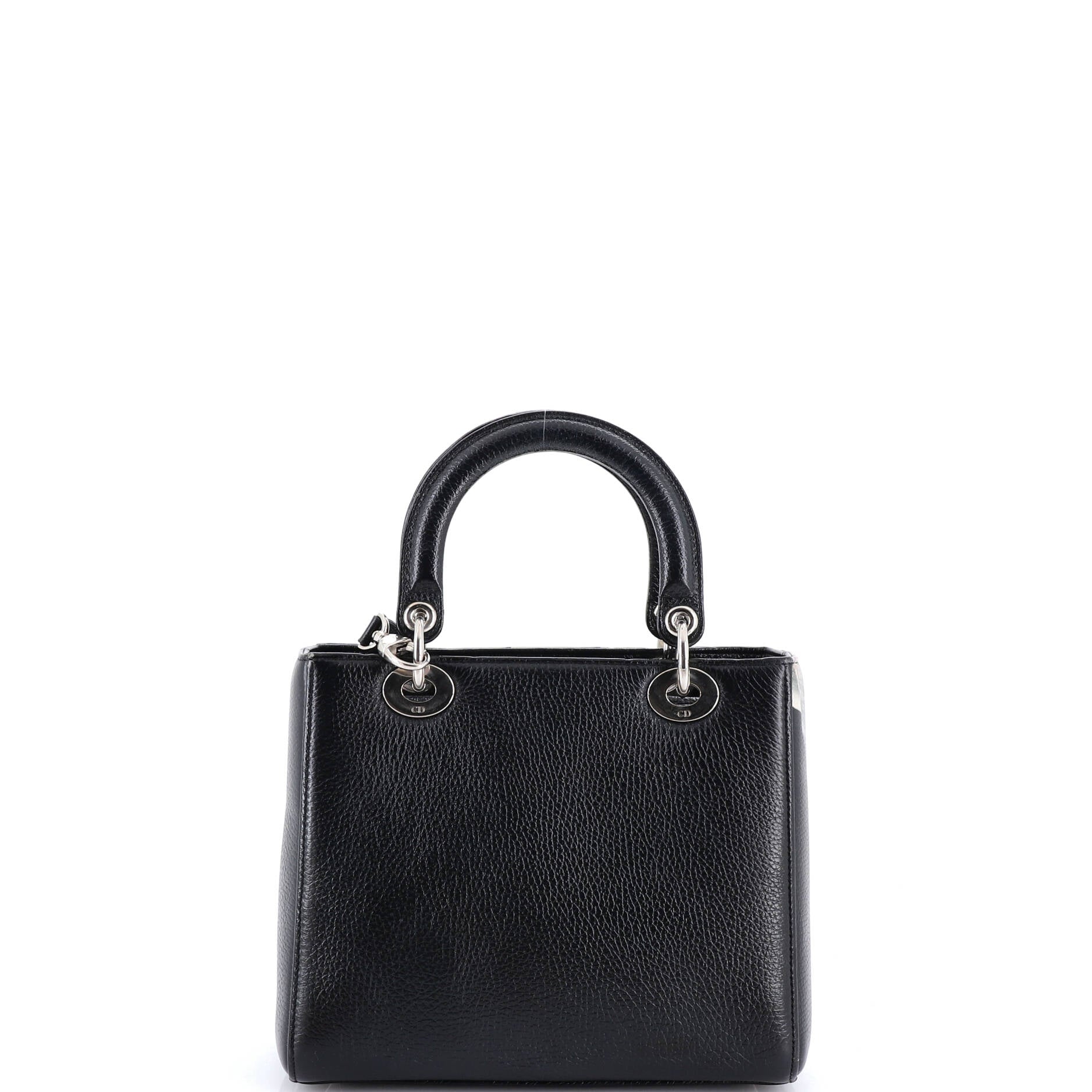 Lady Dior Bag Printed Leather Medium