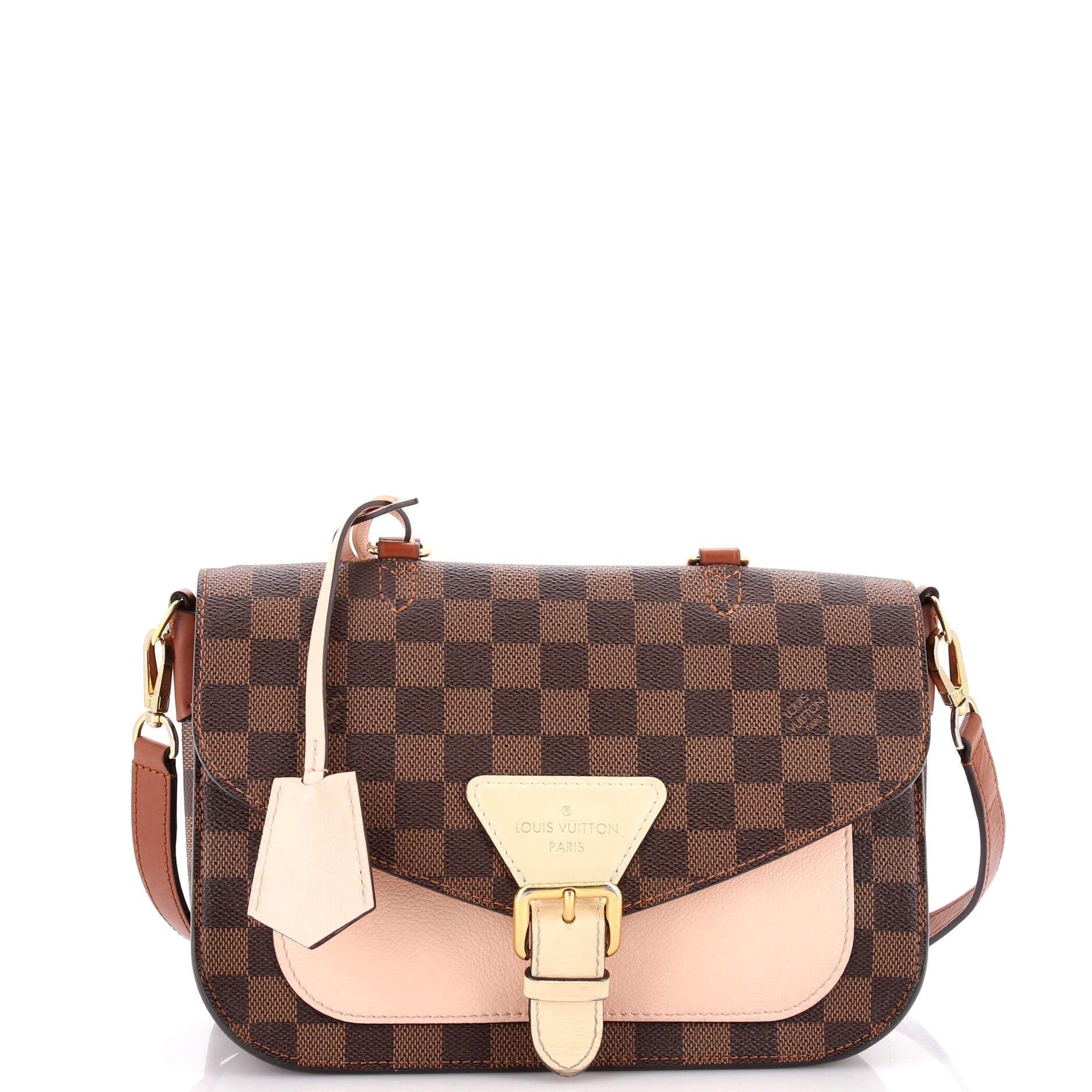 Beaumarchais Handbag Damier with Leather