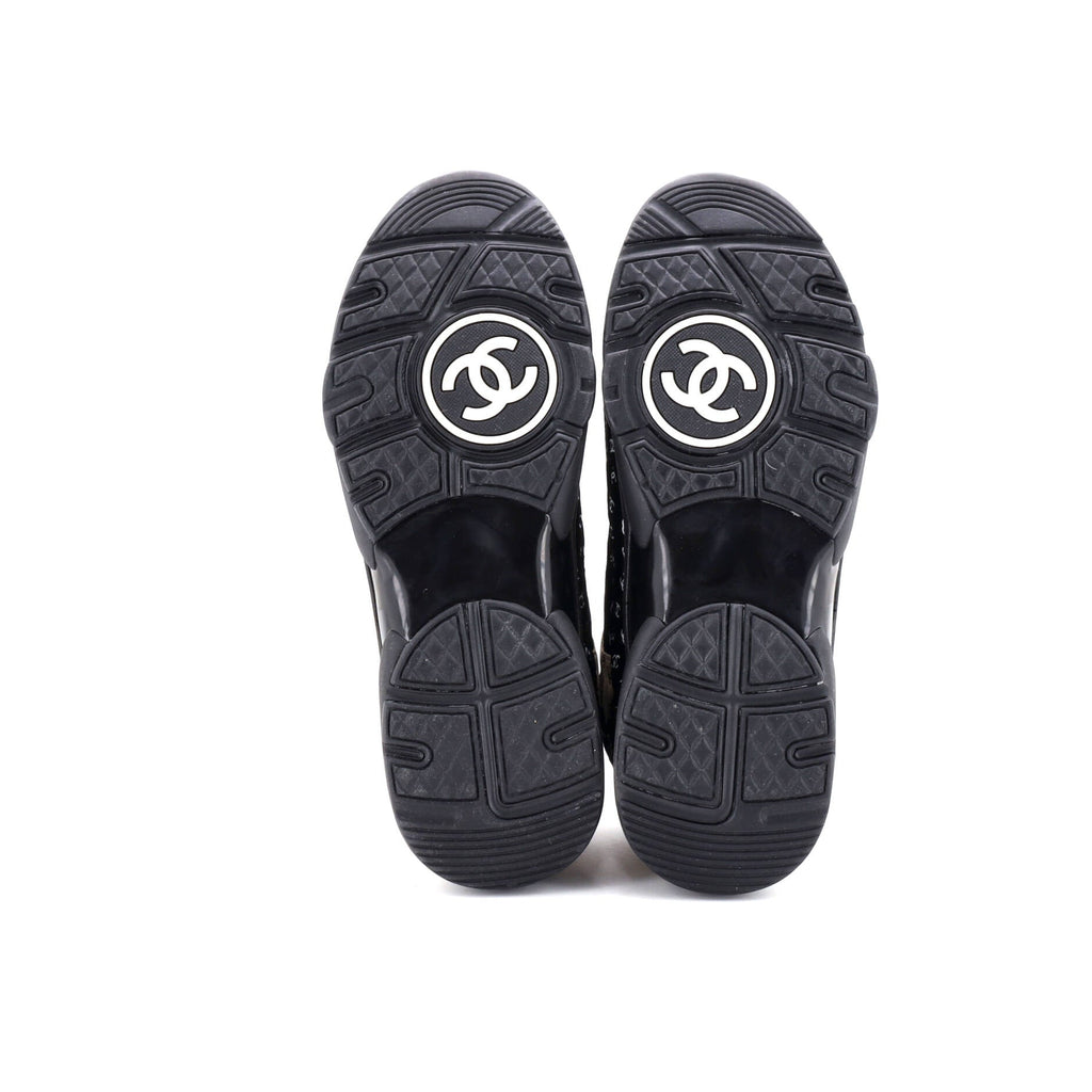 Women's CC All Over Print Low-Top Sneakers Suede