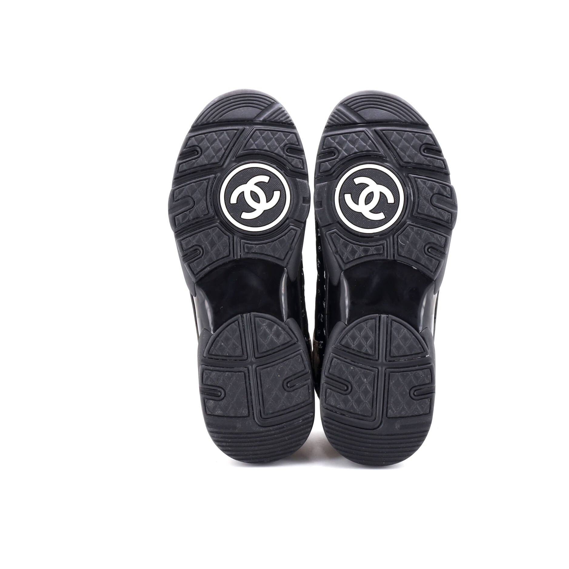 Women's CC All Over Print Low-Top Sneakers Suede