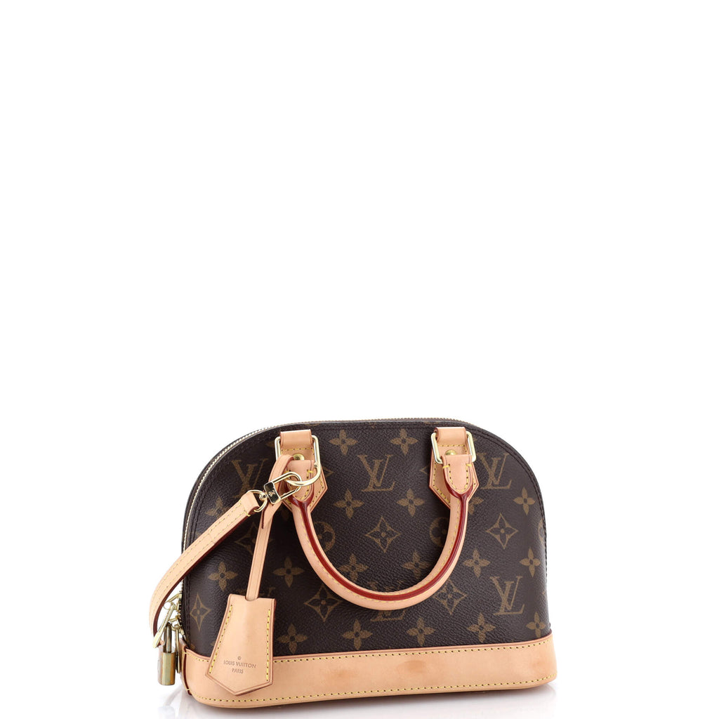 Alma Handbag Monogram Canvas BB