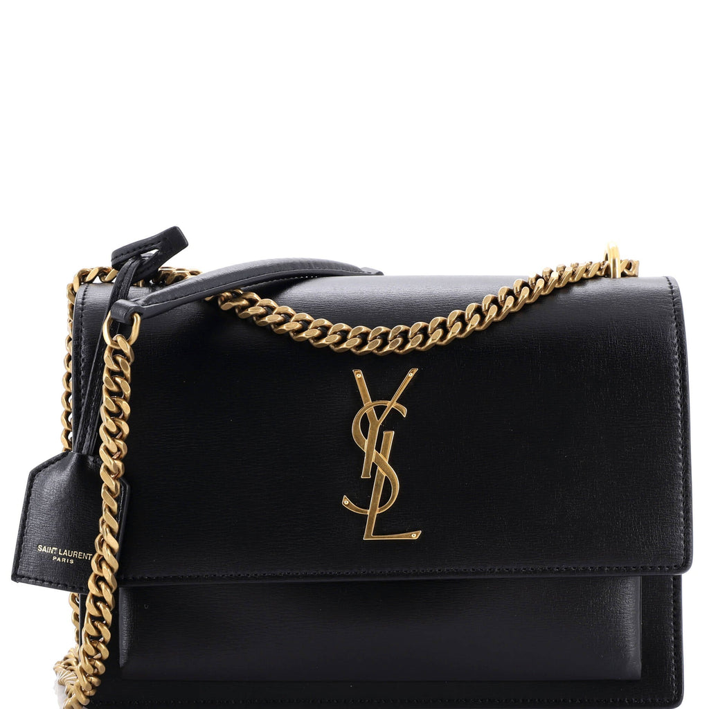 Sunset Crossbody Bag Leather Medium