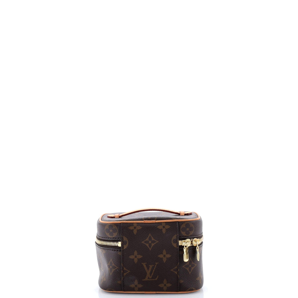 Nice Vanity Case Monogram Canvas Nano