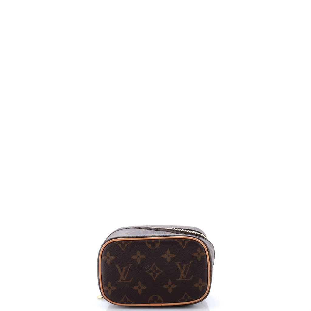 Nice Vanity Case Monogram Canvas Nano