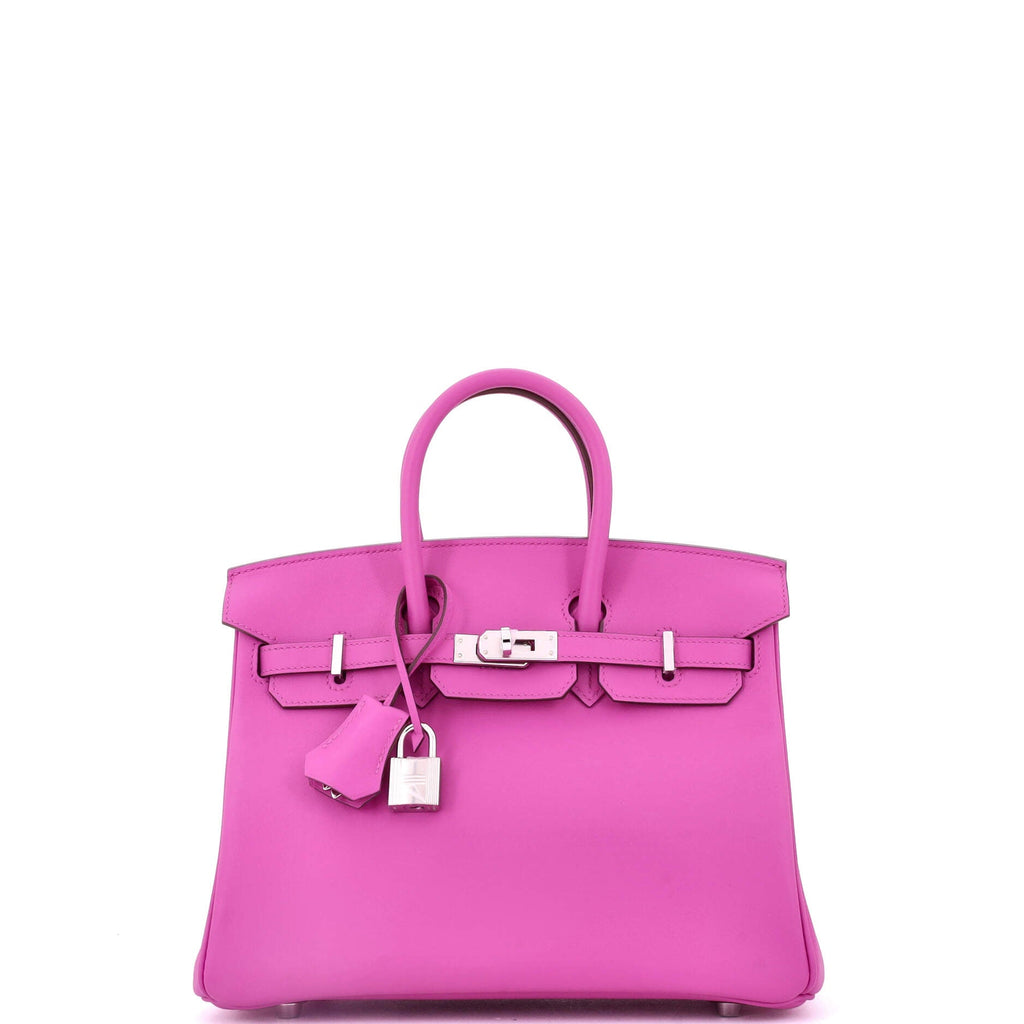 Birkin Handbag Magnolia Swift with Palladium Hardware 25