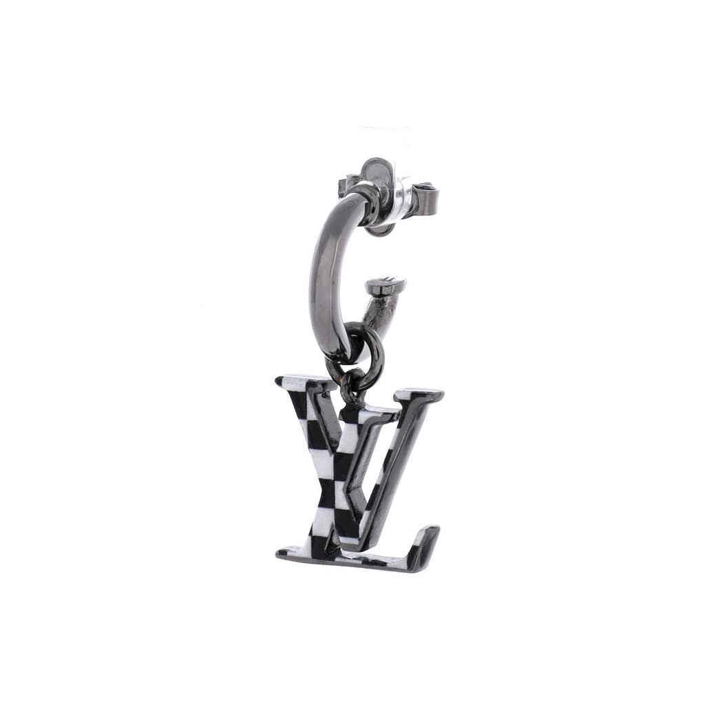 LV Friends 3 Earrings Set Metal with Enamel and Crystals