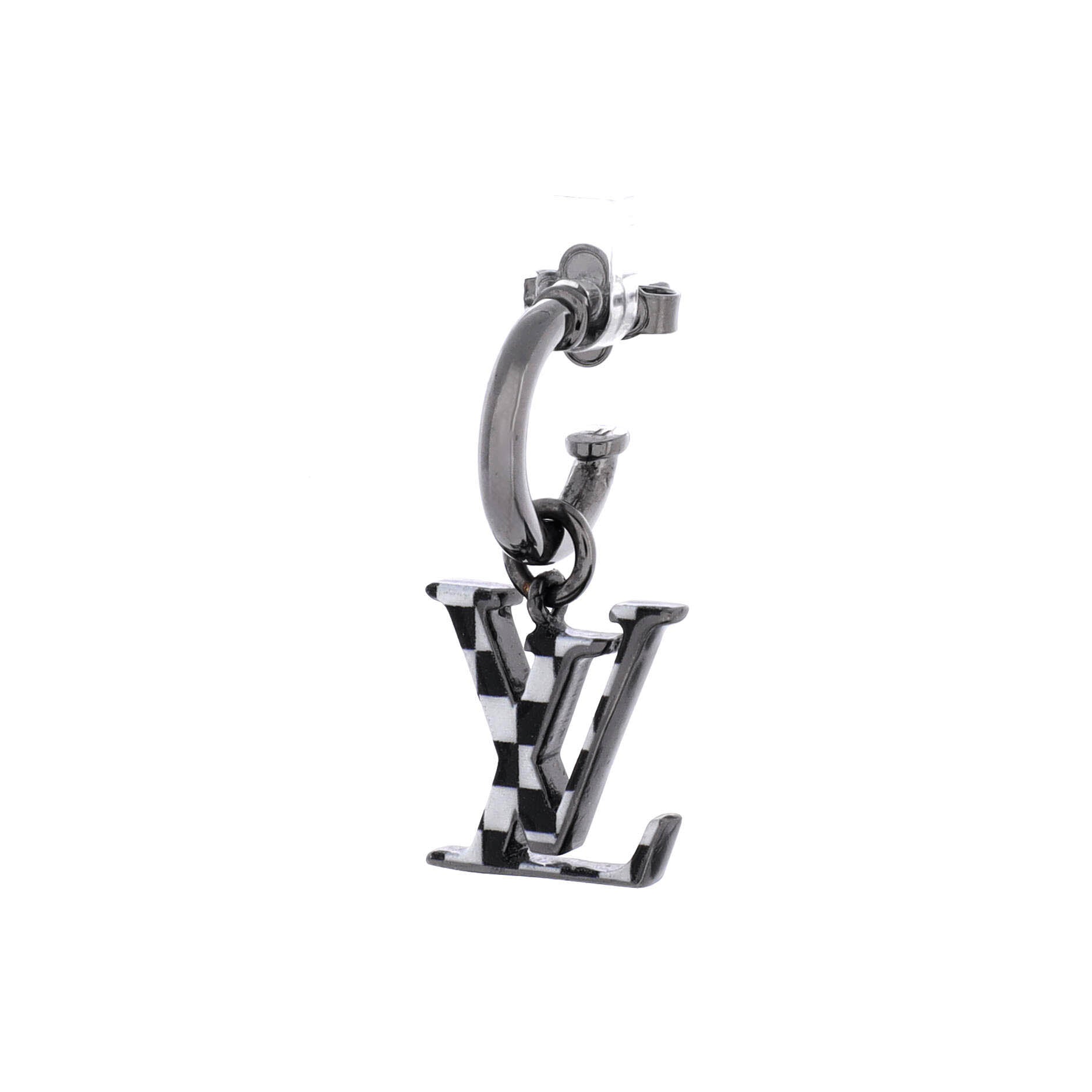 LV Friends 3 Earrings Set Metal with Enamel and Crystals