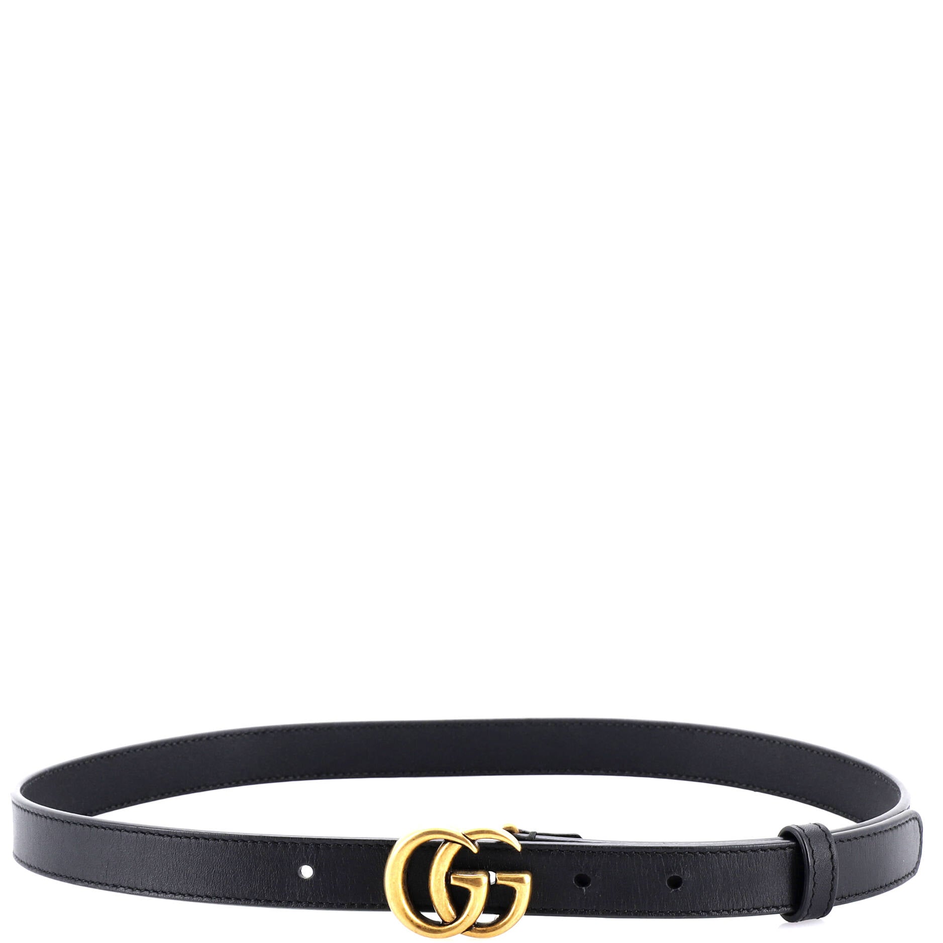 GG Marmont Belt Leather Thin 75