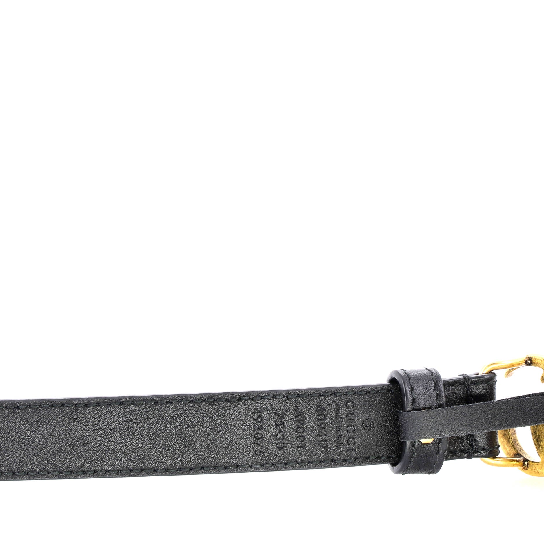 GG Marmont Belt Leather Thin 75