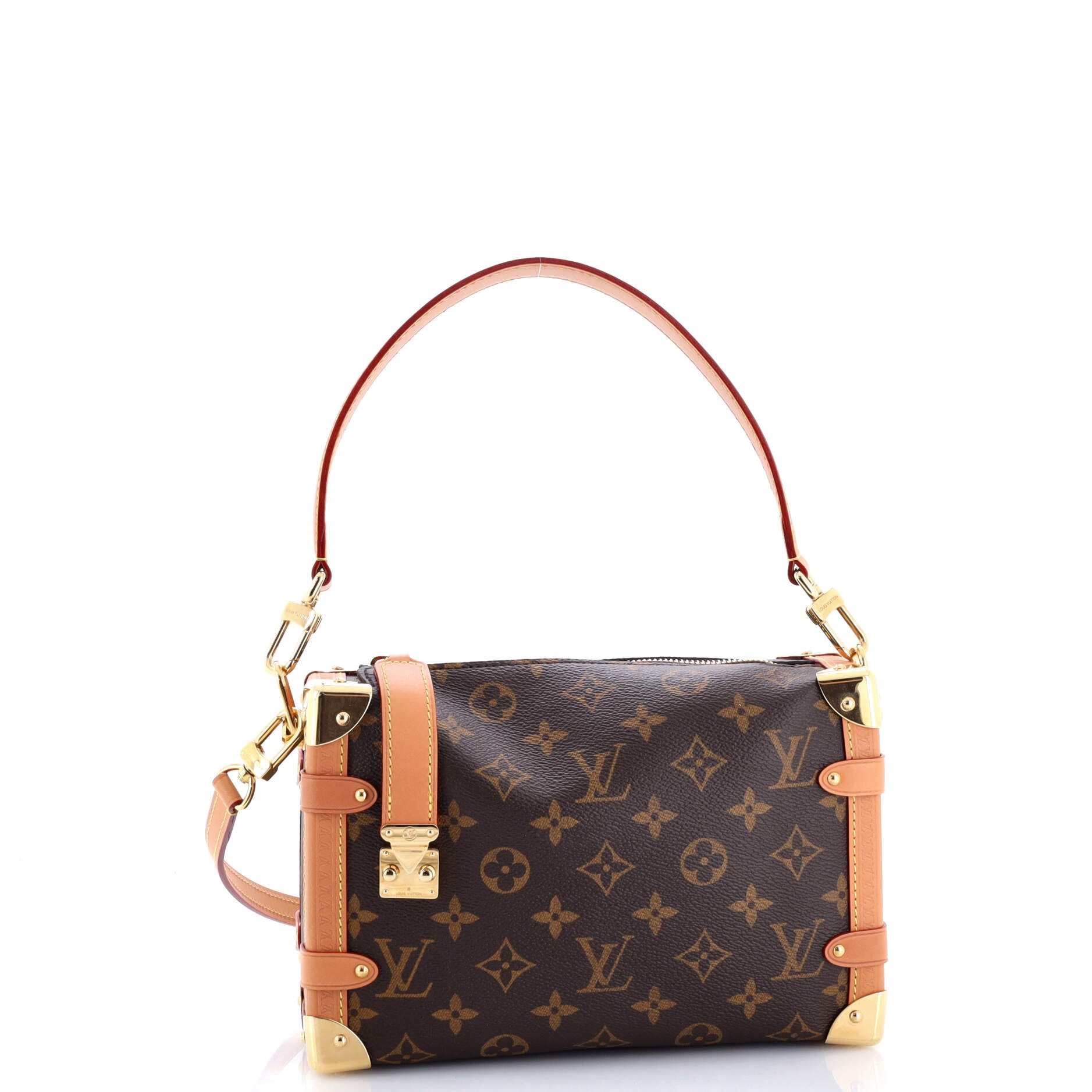 Side Trunk Handbag Monogram Canvas MM