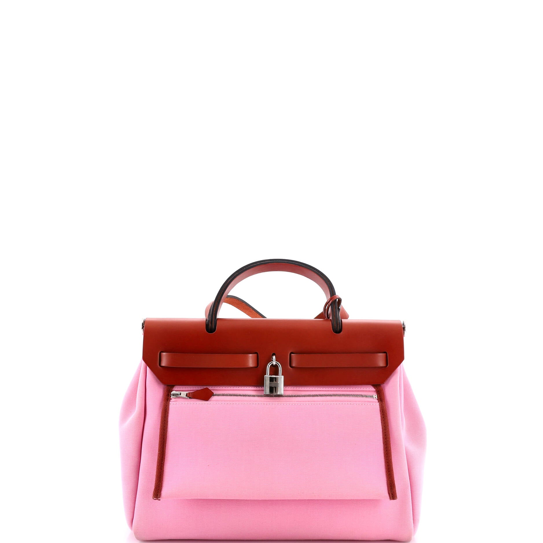 Herbag Zip Leather and Toile 31