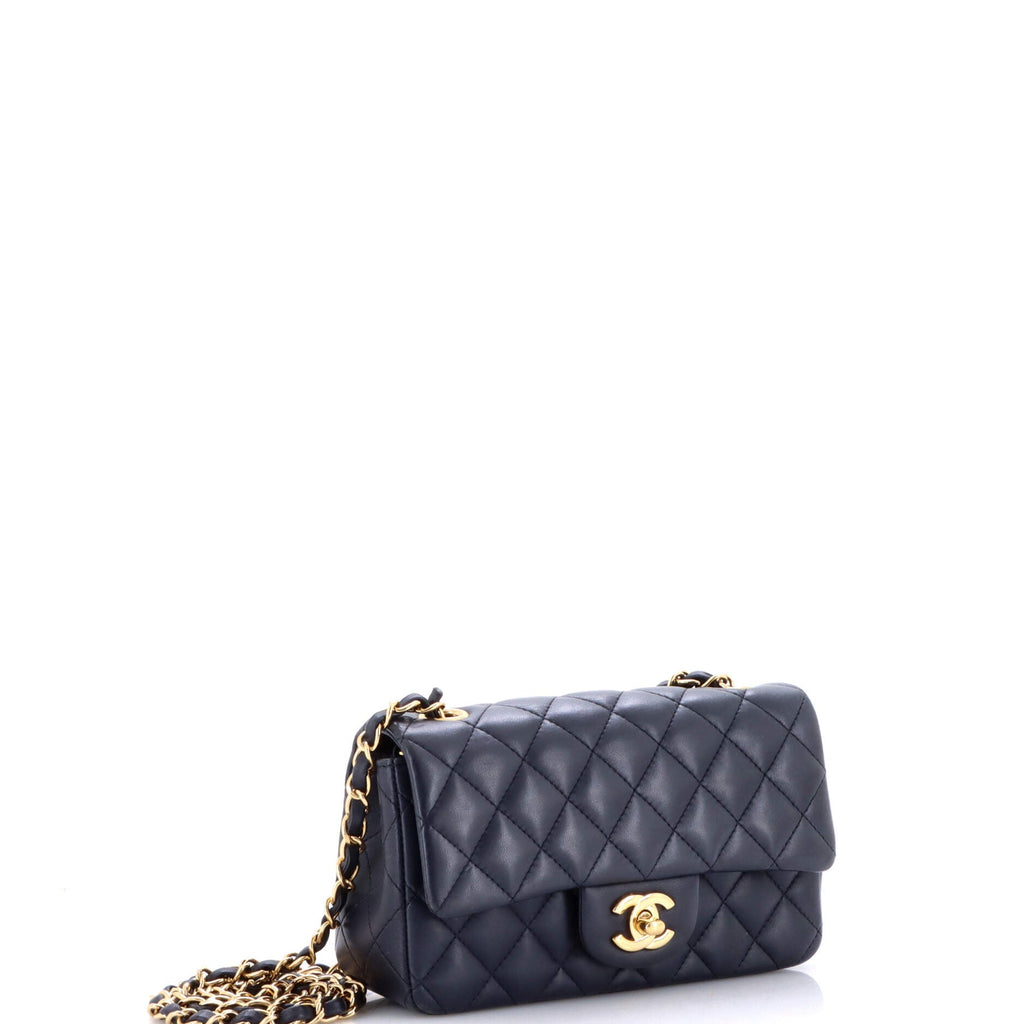 Classic Single Flap Bag Quilted Lambskin Mini
