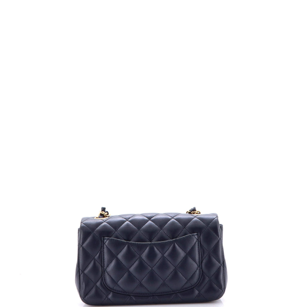 Classic Single Flap Bag Quilted Lambskin Mini