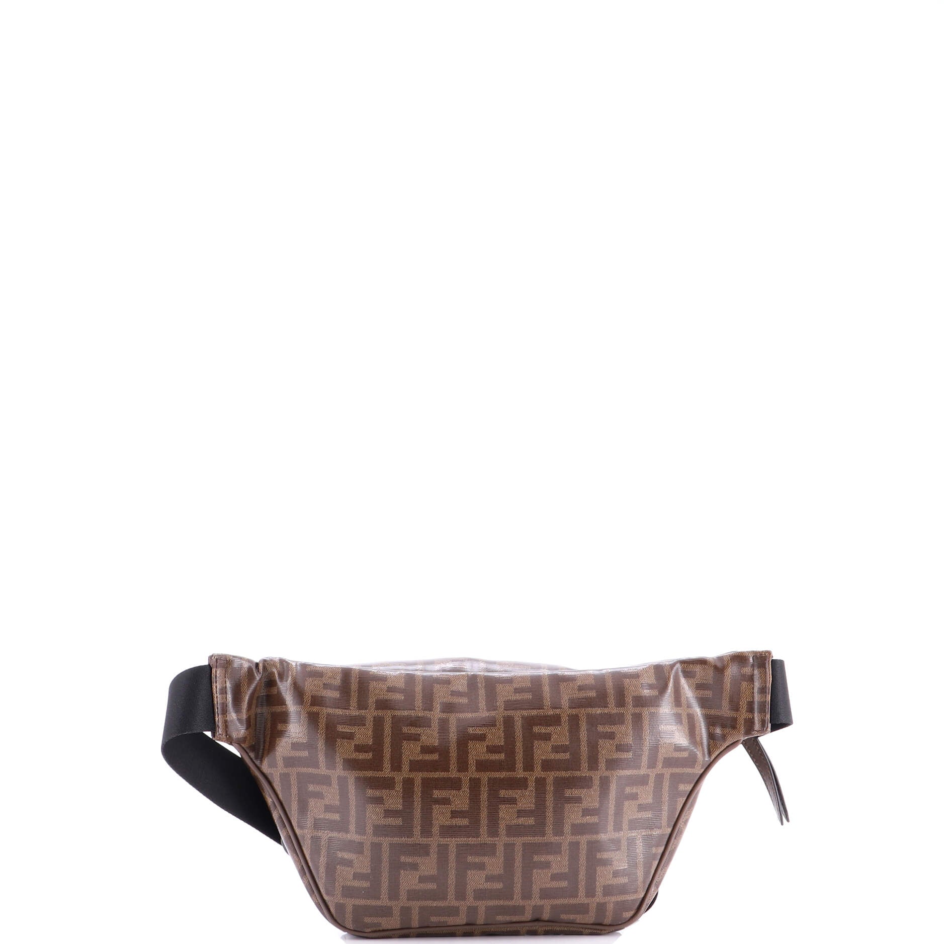 Mania Logo Waist Bag Zucca Coated Canvas