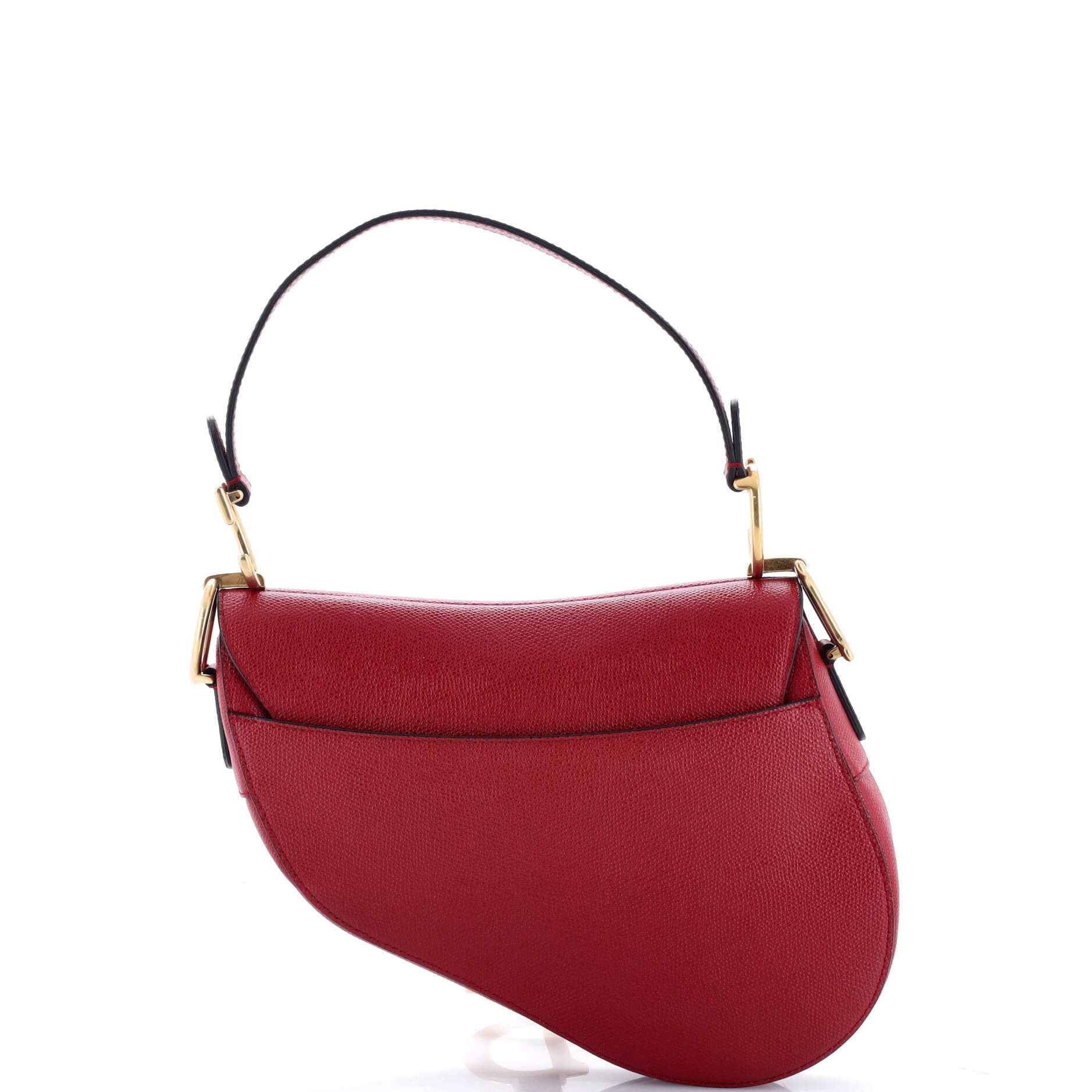 Saddle Handbag Leather Medium